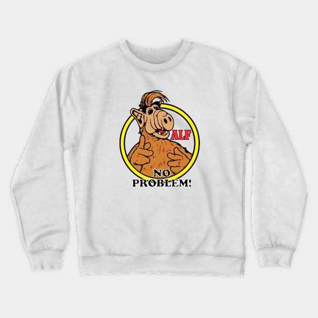 Alf Crewneck Sweatshirt by Authentic Vintage Designs